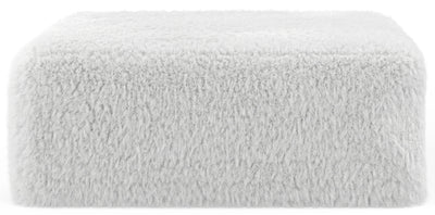 Snowball - Cocktail Ottoman - White