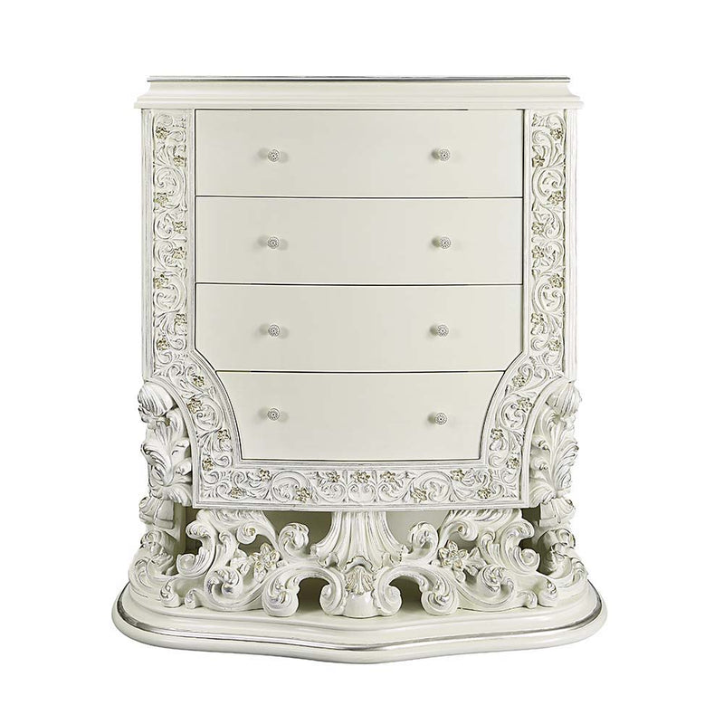 Adara - Chest - Antique White Finish - Grand Furniture GA