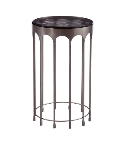 Hartley - Accent Table - Nickel