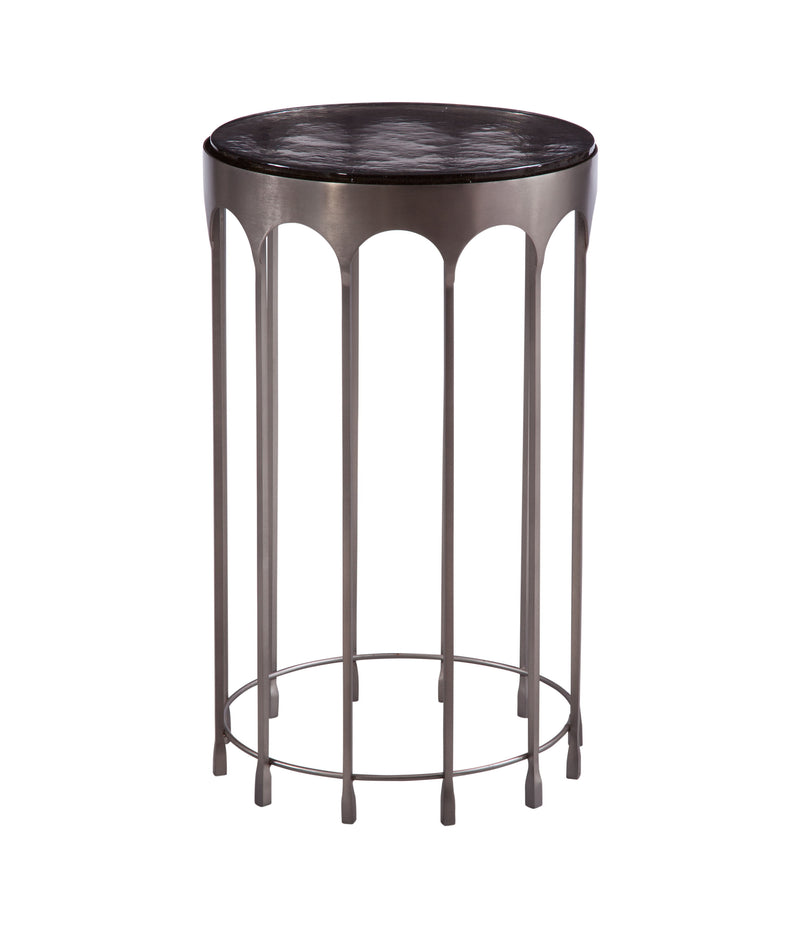 Hartley - Accent Table - Nickel