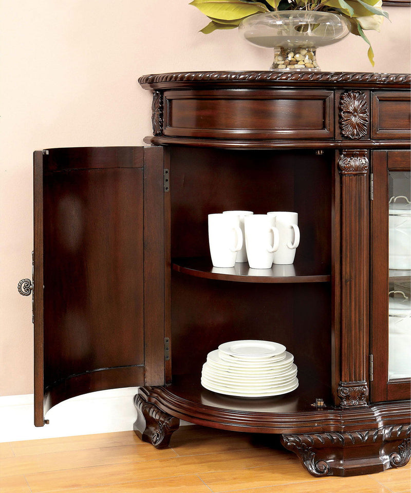 Bellagio - Server - Brown Cherry - Grand Furniture GA