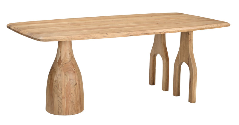 Yorkshire - Dining Table (2 Cartons) - Natural