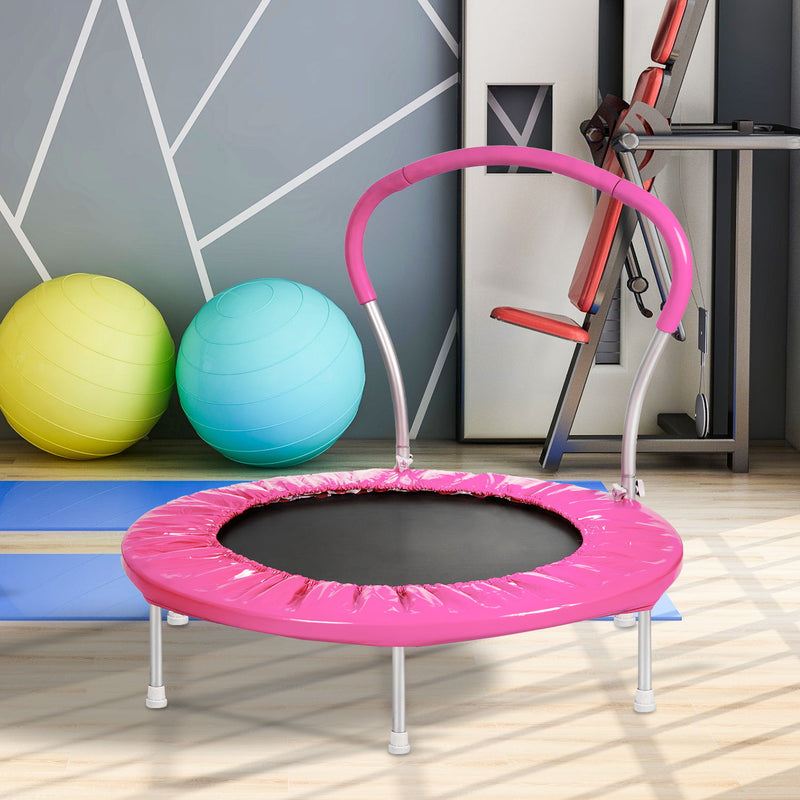 Kangle Store Trampoline With Handle