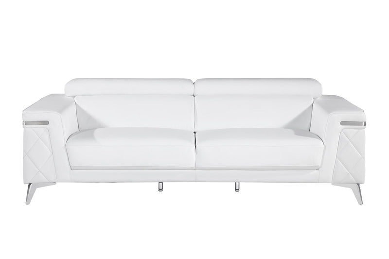 1140 - Top Grain Italian Leather Sofa