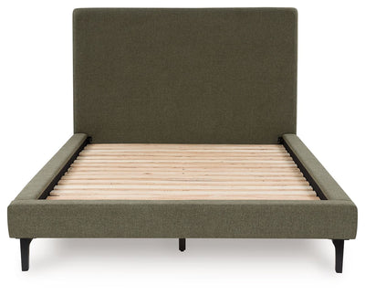 Chirason - Upholstered Bed With Roll Slats