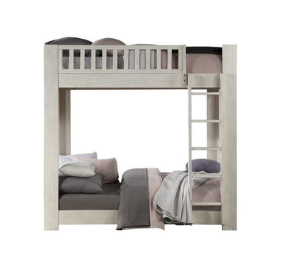 Cedro - Bunk Bed - Weathered White Finish - Grand Furniture GA