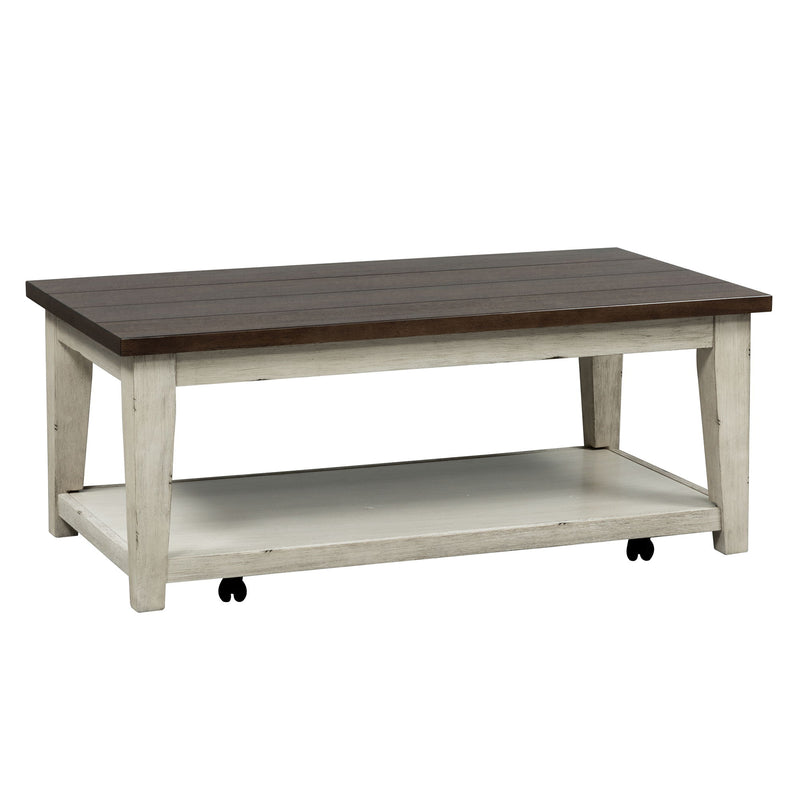 Arden Road - Rectangular Cocktail Table - Satin Cherry