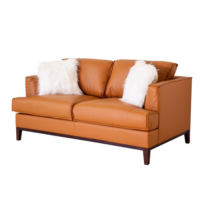 Aspen - Top Grain Leather Loveseat