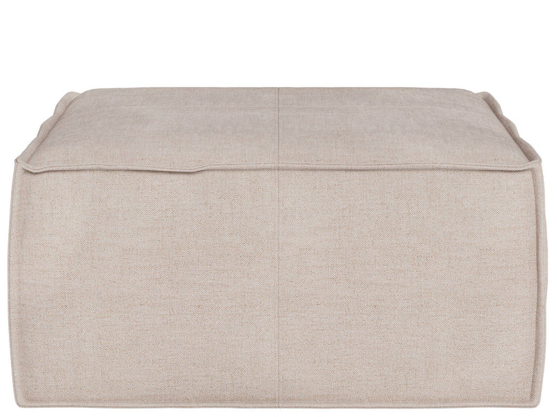 Bottega - Poof Ottoman Large - Special Order - Beige