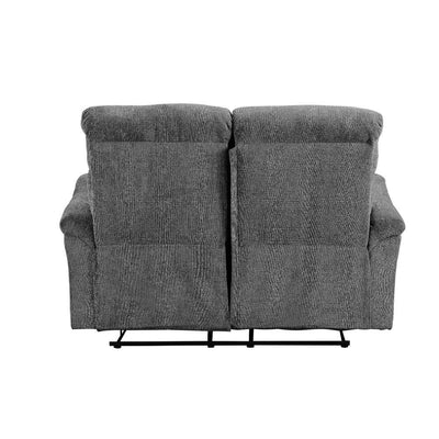 Treyton - Loveseat - Gray Chenille - Grand Furniture GA