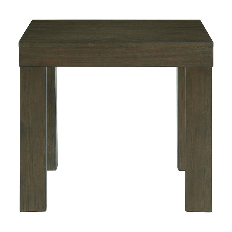 Grady - End Table With Power - Dark Walnut