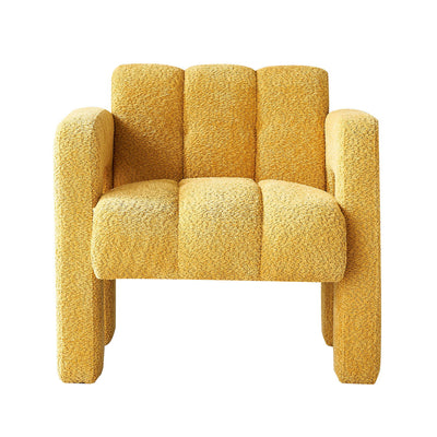 31.10" Boucle Upholstered Accent Chair