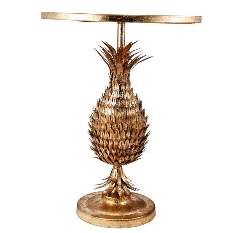 Pineapple Table - Gold