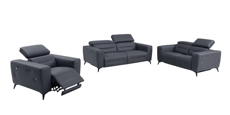 989 - Power Reclining Set With Power Headrest