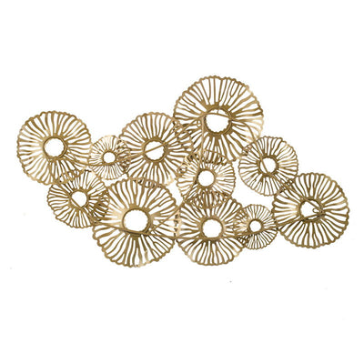 Iron Wall Art - Gold