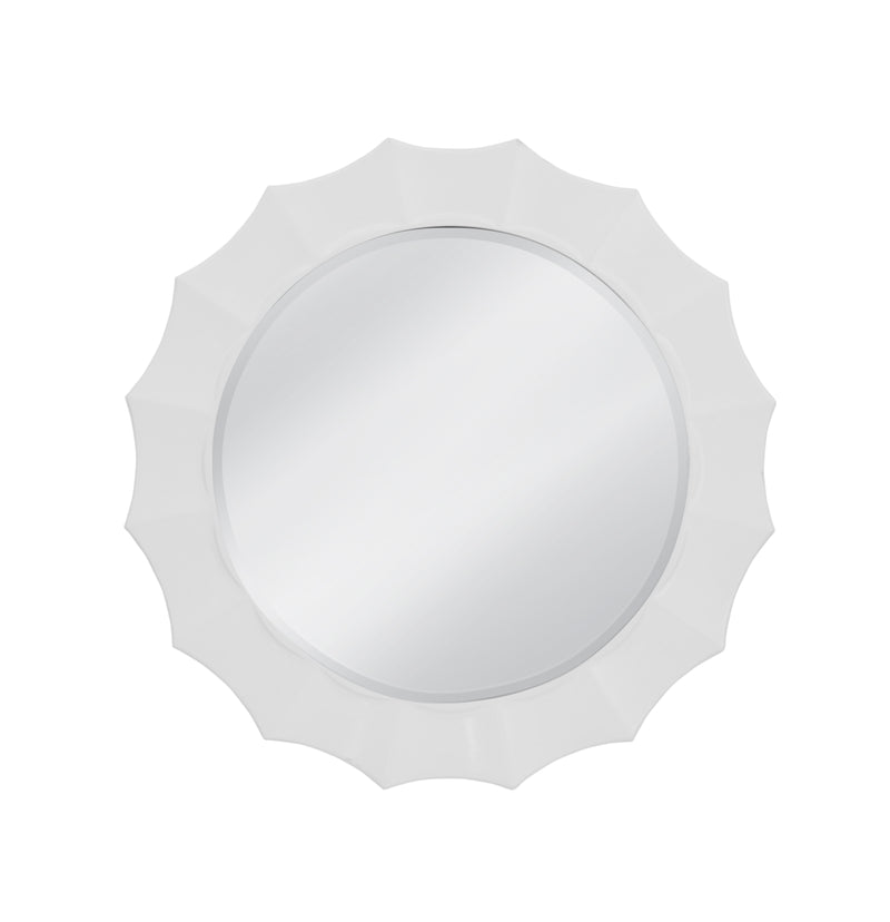 Altair - Wall Mirror - Glossy White