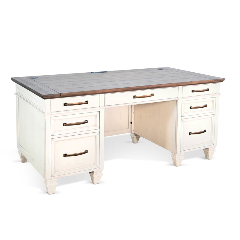 Pasadena - Desk - White