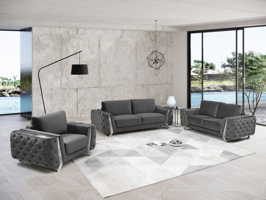 1051 - Contemporary Velvet Set