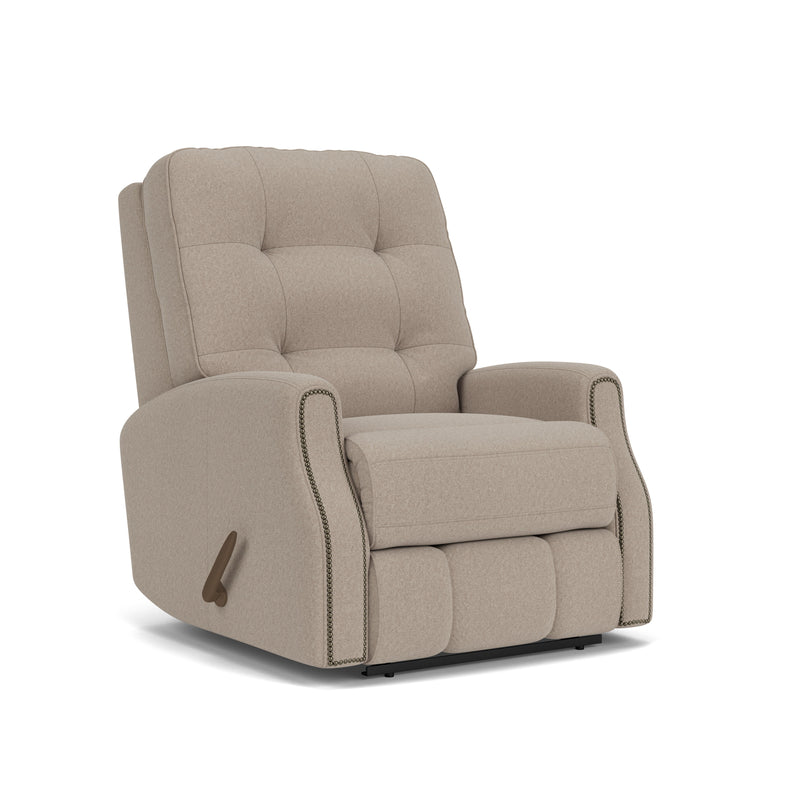 Devon - Recliner - Leather - Nailhead Trim