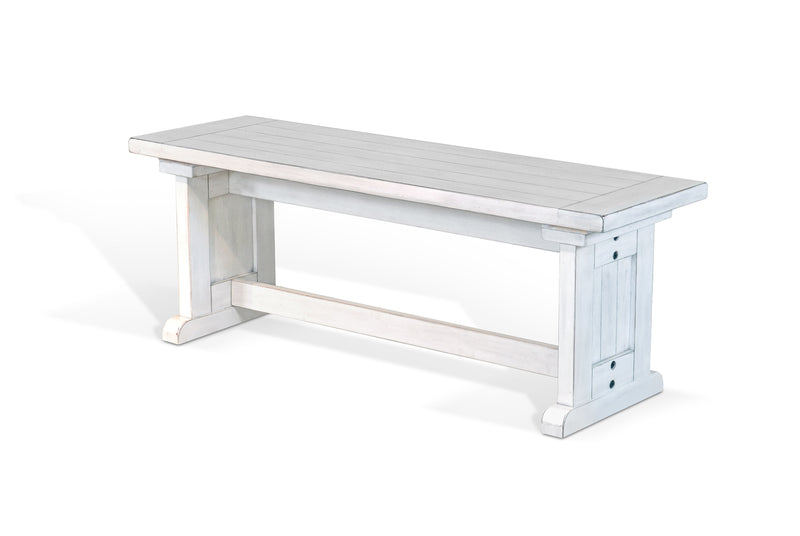 Bayside - Side Bench - White