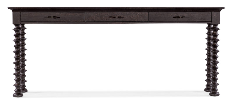 Big Sky - Turned Leg Sofa Table - Black