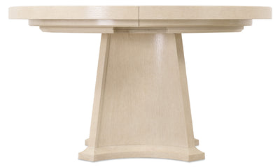 Westwood - Round Dining Table With One 20" Leaf - Beige