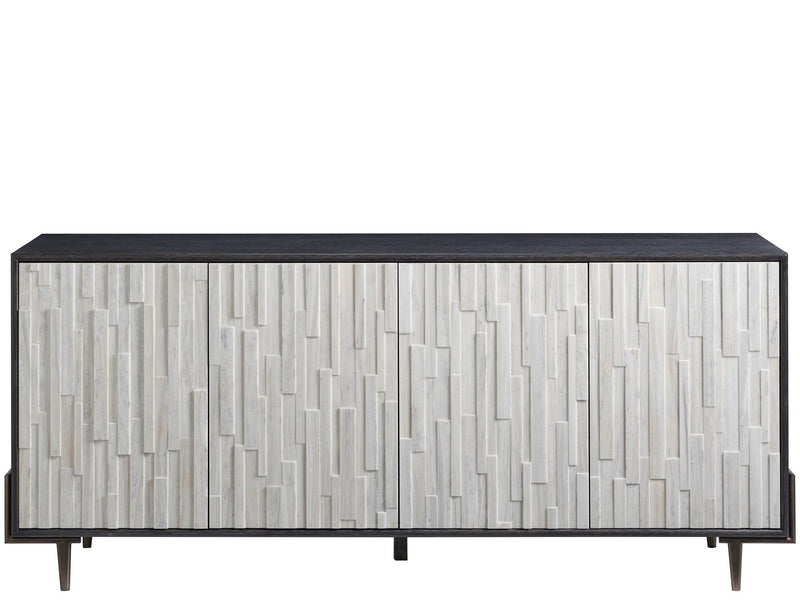 Curated - Oslo Entertainment Console - Dark Gray