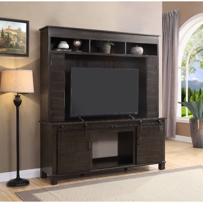 Apison - Entertainment Center - Espresso - Grand Furniture GA