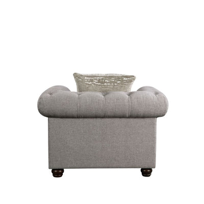 Gardenia - Chair - Gray Fabric - Grand Furniture GA