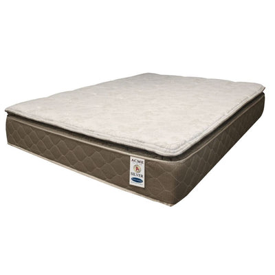 Englander - Silver Twin Mattress - 12" Pillow Top - Grand Furniture GA