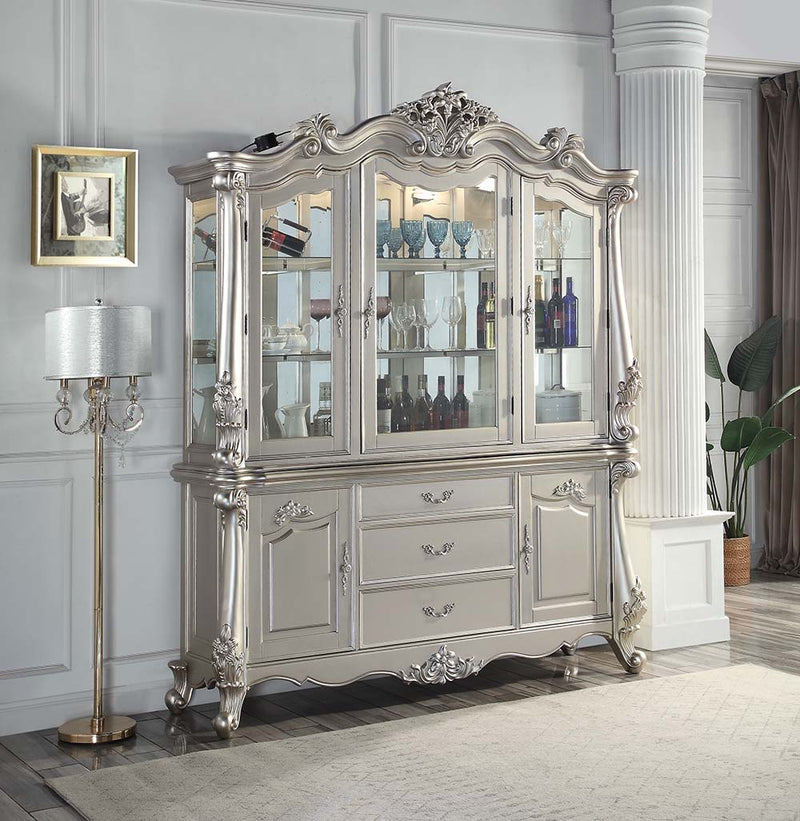 Bently - Hutch & Buffet - Champagne Finish - Grand Furniture GA