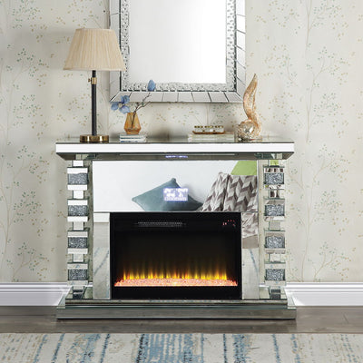 Noralie - Fireplace - Mirrored - 36"