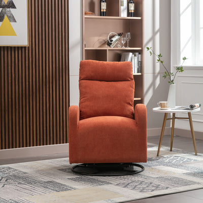 Jiada - Upholstered Swivel Glider Rocking Chair For Nursery Modern Style One Left Bag