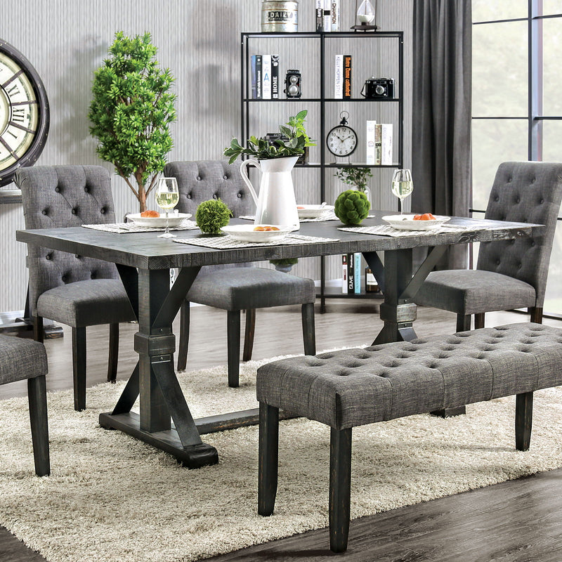 Alfred - Dining Table - Antique Black - Grand Furniture GA