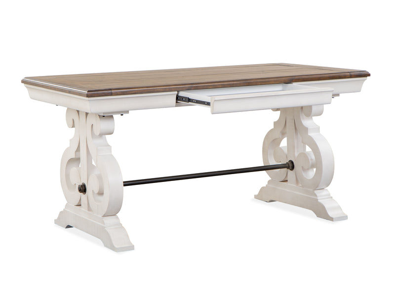 Bronwyn - Two Tone Writing Desk - Alabaster