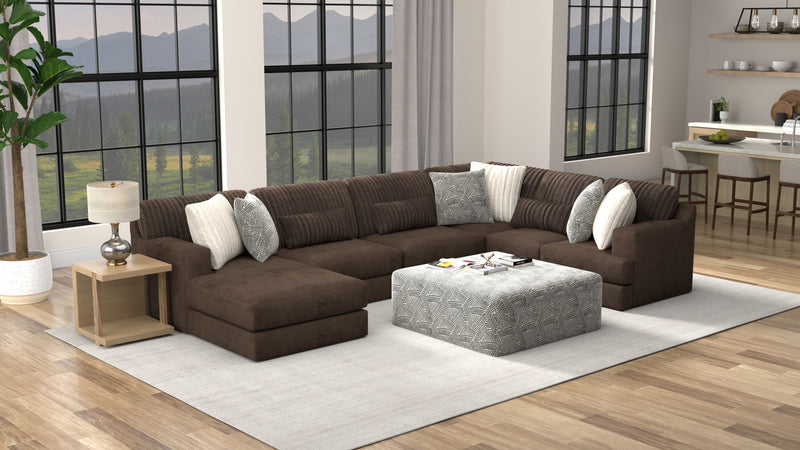 Logan - RSF Loveseat - Chocolate