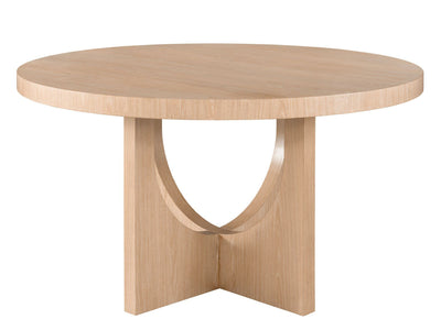 Nomad - Callon Round Dining Table - Light Brown