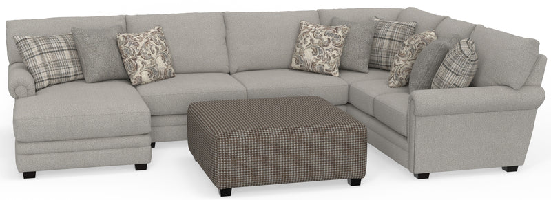 Livingston - Sectional With Comfort Coil Seating And Accent Pillows