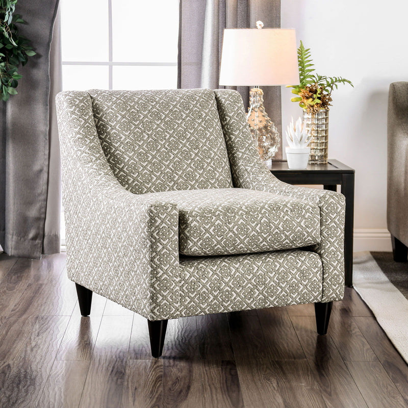 Dorset - Square Chair - Light Gray - Grand Furniture GA