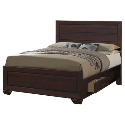 Kauffman - Transitional Storage Bed Bedroom Set