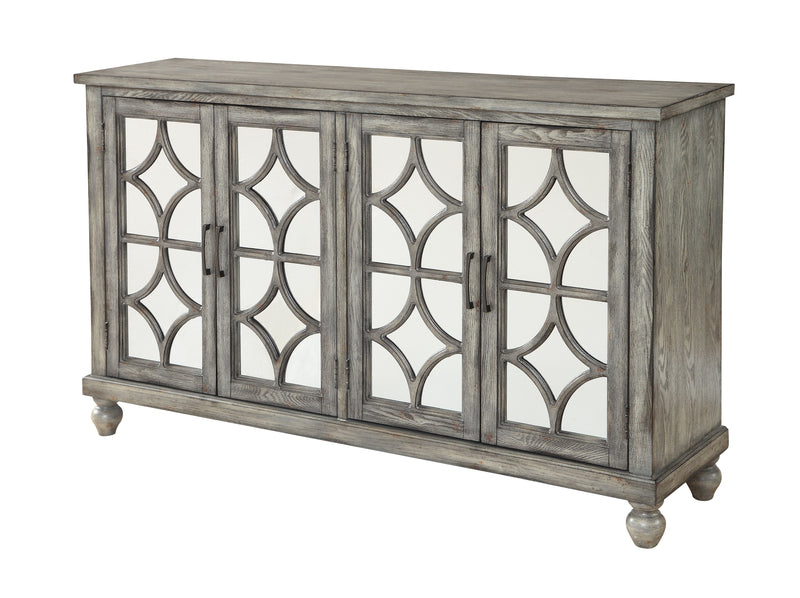 Daria - Four Door Credenza - Catskill Gray