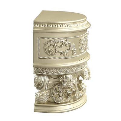 Vatican - Nightstand - Champagne Silver Finish - Grand Furniture GA