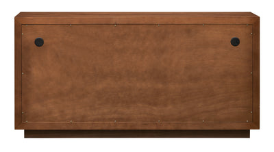 Shelburne - Four Door Credenza - Walnut / Cream