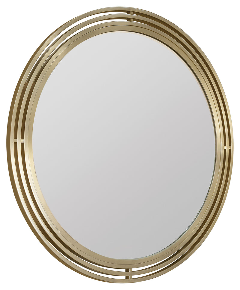 Banyon Bay - Round Mirror - Gold