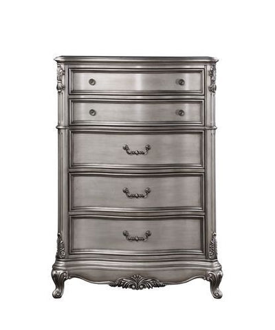 Ausonia - Chest - Antique Platinum - Finish - Grand Furniture GA