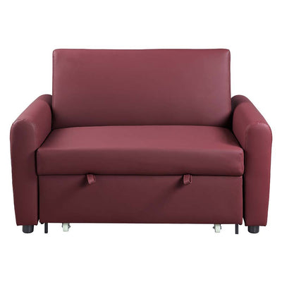 Caia - Sofa - Red Fabric - Grand Furniture GA