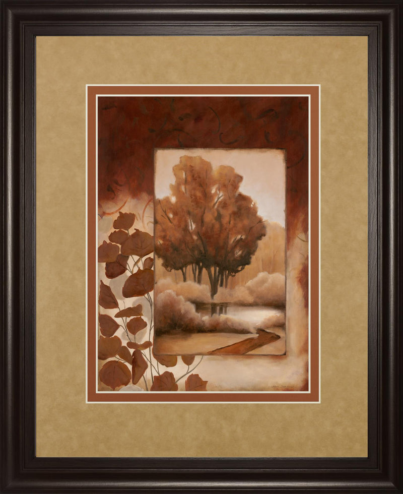 Fall Vignette I By Carol Robinson - Red