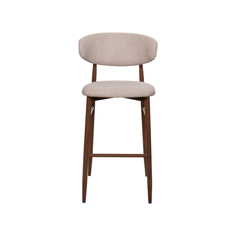 Royce - Bar Chair With Metal Frame (Set of 2)