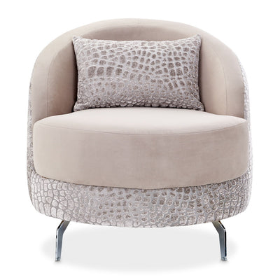 Dion - Accent Chair Chair - Stone/Silver