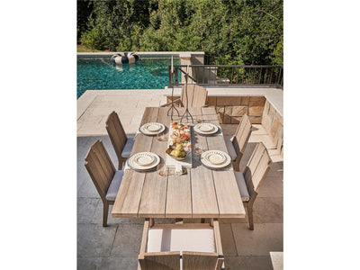 Coastal Living Outdoor - Saratoga Rectangle Dining Table - Light Brown